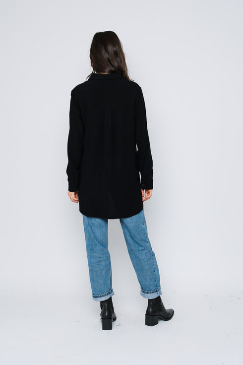 Blaine-Oversize Button-Up